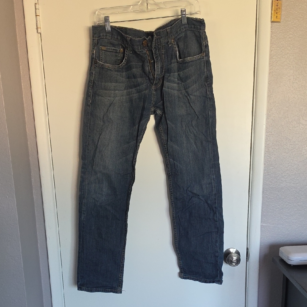 Armani Exchange Men's Straight Jeans - Faded Indigo